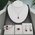 4Piece Glittering Flame Set view 2