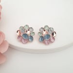 Multi Emerald Earrings view 4