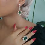 Gilded Flower Spark Earrings view 1