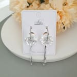 Floral Drop Earrings view 4