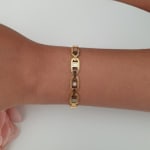 Golden Link Bracelet view 1