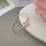 Stone Wand Open Bangle view 2