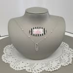 C-Shape Pendant Necklace view 4