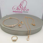 4Piece Gold Children Set view 1