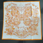 Butterfly Garden 100% Silk Scarf view 2