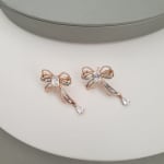 Drop Bow Earring view 1