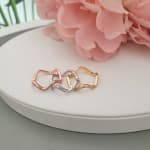 Stoned Eclipse 3Piece curve Ring view 1