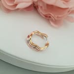 Plain Eclipse 3Piece Set Curve Ring view 1