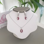 Asgardian Crystal Necklace Set view 8