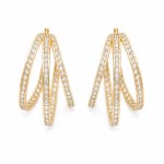 Triple Loop Earrings view 5