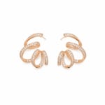 Stone Spiral Earring view 2