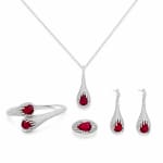 4Piece Glittering Flame Set view 8
