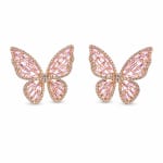 Butterfly Stud Earring view 3
