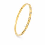 7Stones Gold Bangle view 2
