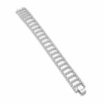 Silver Rail Bracelet view 2