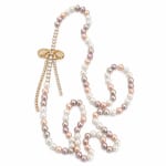 Shell pearl Bow Necklace view 8