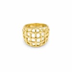 Golden Weave Ring view 3