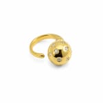 Stone Log Ring view 4