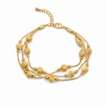 Gold Ball Bracelet view 3