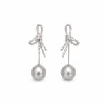 Pearl Drop Earring view 3