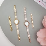 MEIBIN GOLD STONE WATCH view 1