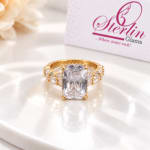 Emerald Cut Ring view 3