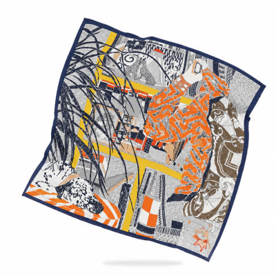 Snoopy 100% Silk Scarf