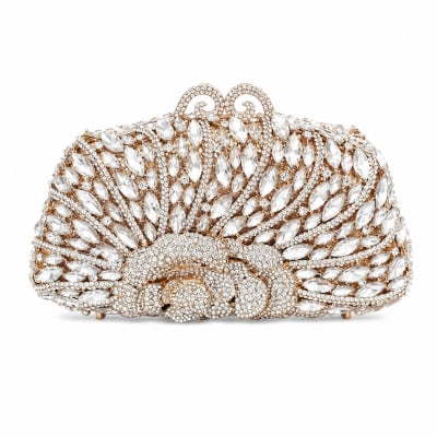 Gold Stone Clutch