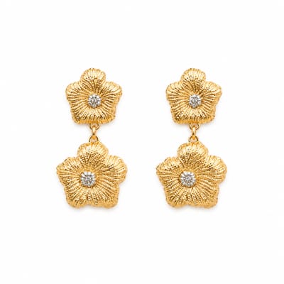 Double Petal Earring