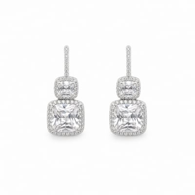Square Drop Earring