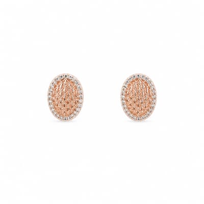 Gold Shield Earring