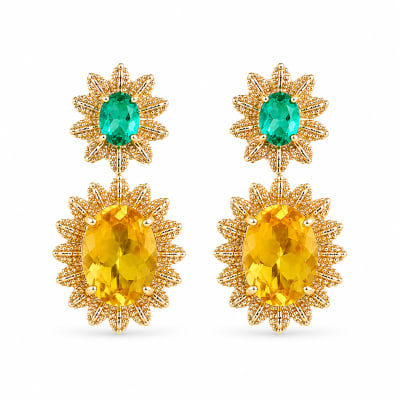 Sun Bloom Earrings