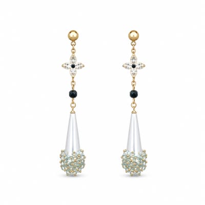 Raven Flower Earrings