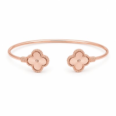 Motif End Bangle