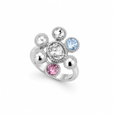 Silver-Multi Ring