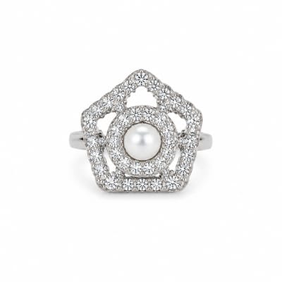 Pearl Stone Ring