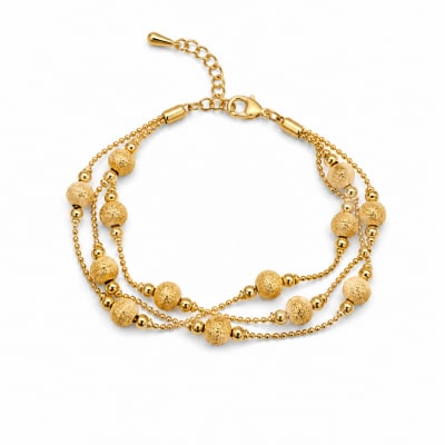 Gold Ball Bracelet