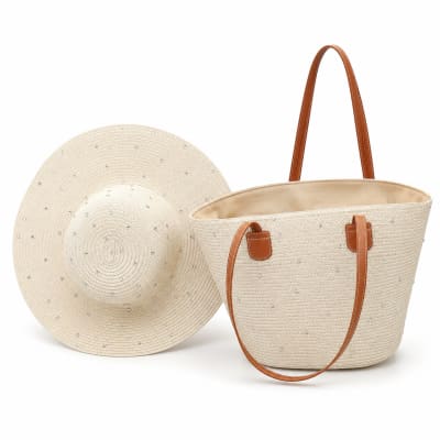 Stoned Sun Hat & Bag Set