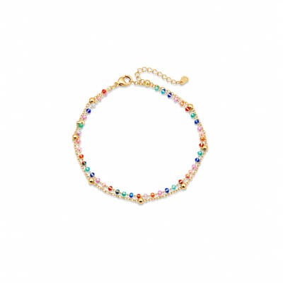 Twin Layer Anklets
