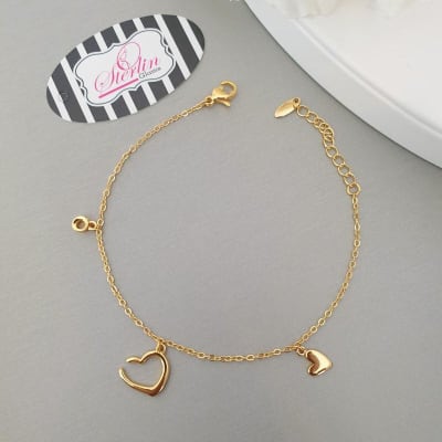 Gold Charm Bracelet