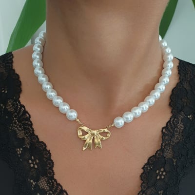 Pearl Gold Necklace