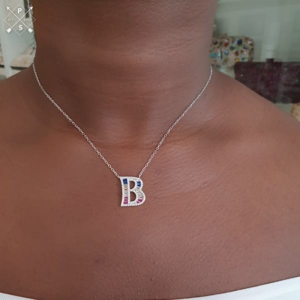 Alphabet Initial Pendant