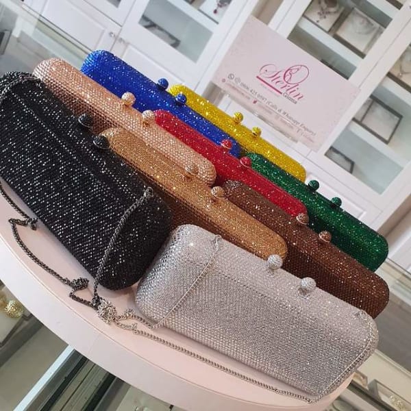 Eleanor Crystal Clutch