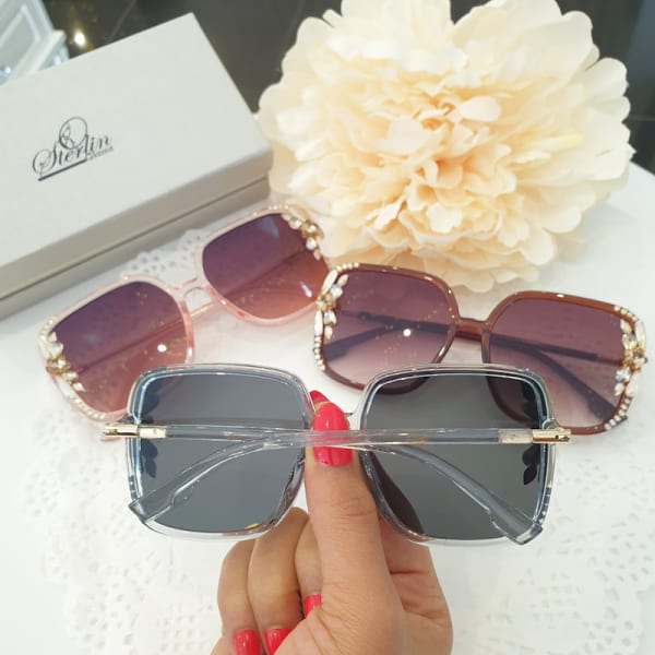 Crystal Lens Sunglasses