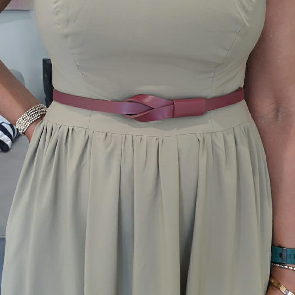 Adjustable Leather Belt