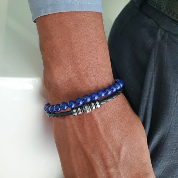 Trendy Two Tone Bracelet