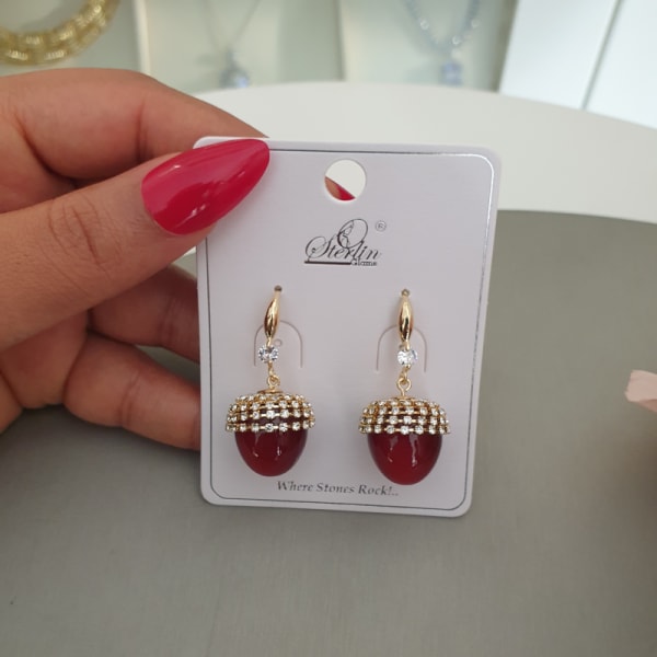 Acorn Drop Earrings