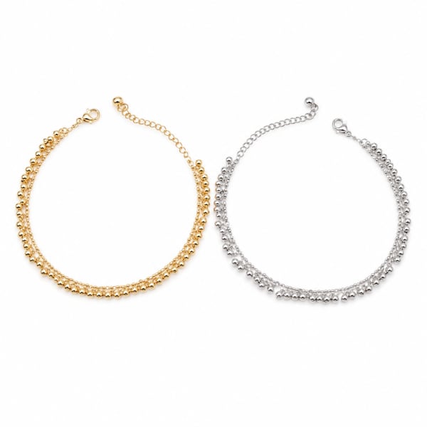 Serial Ball Anklets