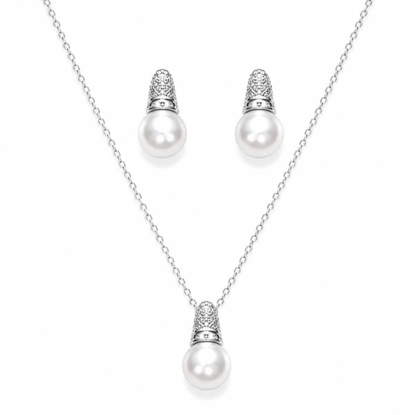 2Piece Pearl Cap Set