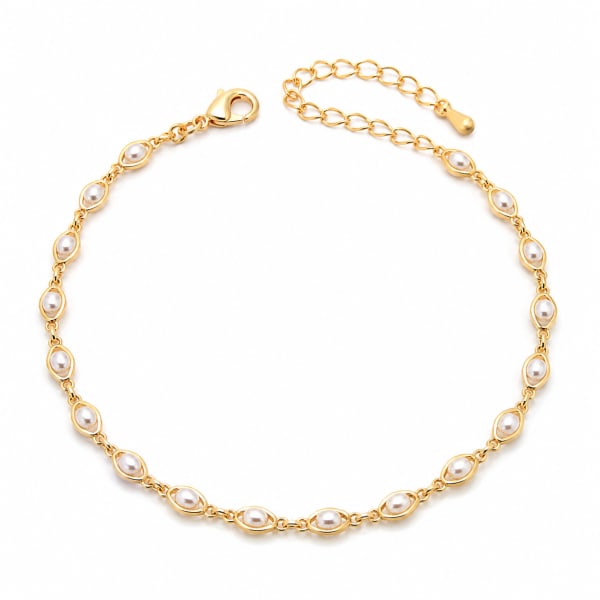 Pearl Link Anklets